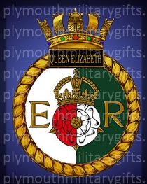 HMS Queen Elizabeth Magnet